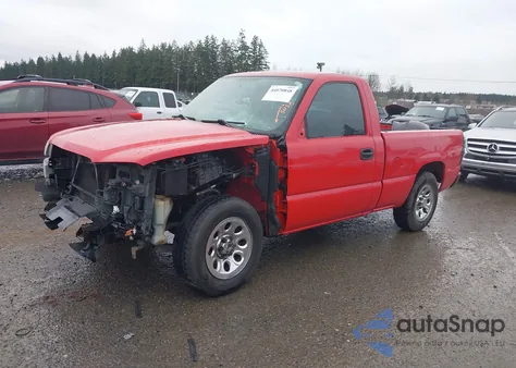 2005 Chevrolet Silverado 1500 Work Truck from USA, damaged, VIN 1GCEC14X25Z168994